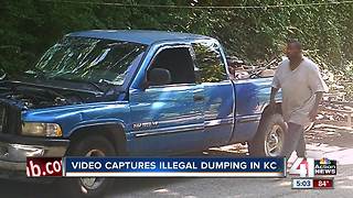 KCMO seeks to ID suspected illegal dumper