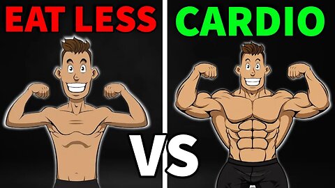 More Cardio Or Eat Less? Which Is Better For Fat Loss? **Not What You Think**