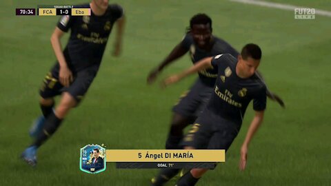 Fifa20 FUT Squad Battles - Angel di Maria goal