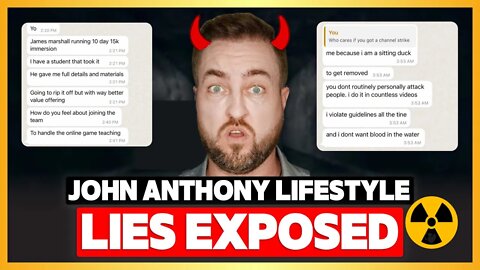 @John Anthony Lifestyle Lies Exposed (With Massive Proof)