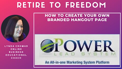How to create your own branded hangout page