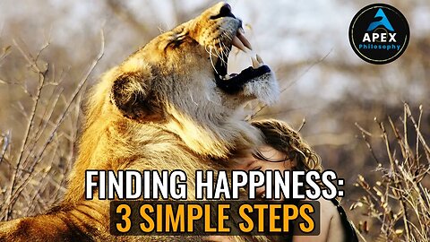 Finding Happiness: 3 Simple Steps