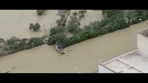 Flash floods in the province of Trapani, Sicily, Italy. Rescue operations were carried out