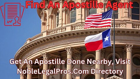 AUSTIN, TX | Find An Apostille Agent. Get Apostilles Nearby In Directory Listing!