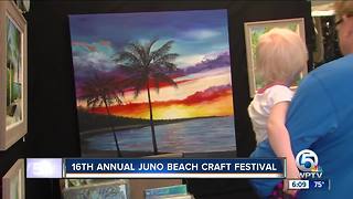 16th annual Juno Beach craft festival held this weekend