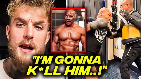 Jake Paul REACTS To Mike Tyson BRUTAL Training Footage WARNING..