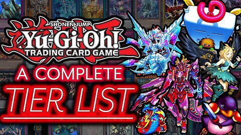 A Complete Yugioh Tier List - Part 1, Garbage Konami Didn't Even Want