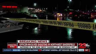 Officer involved shooting in NW Bakersfieldi
