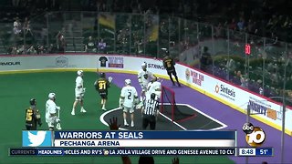 Warriors at Seals Lacrosse game