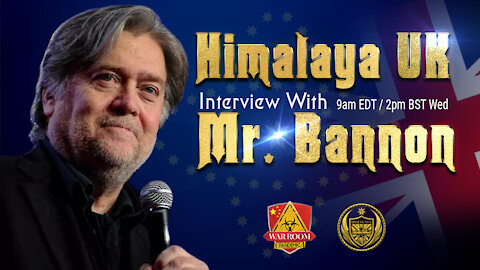 26th May 2021 Weekly Live Interview with Mr. Bannon on GTV