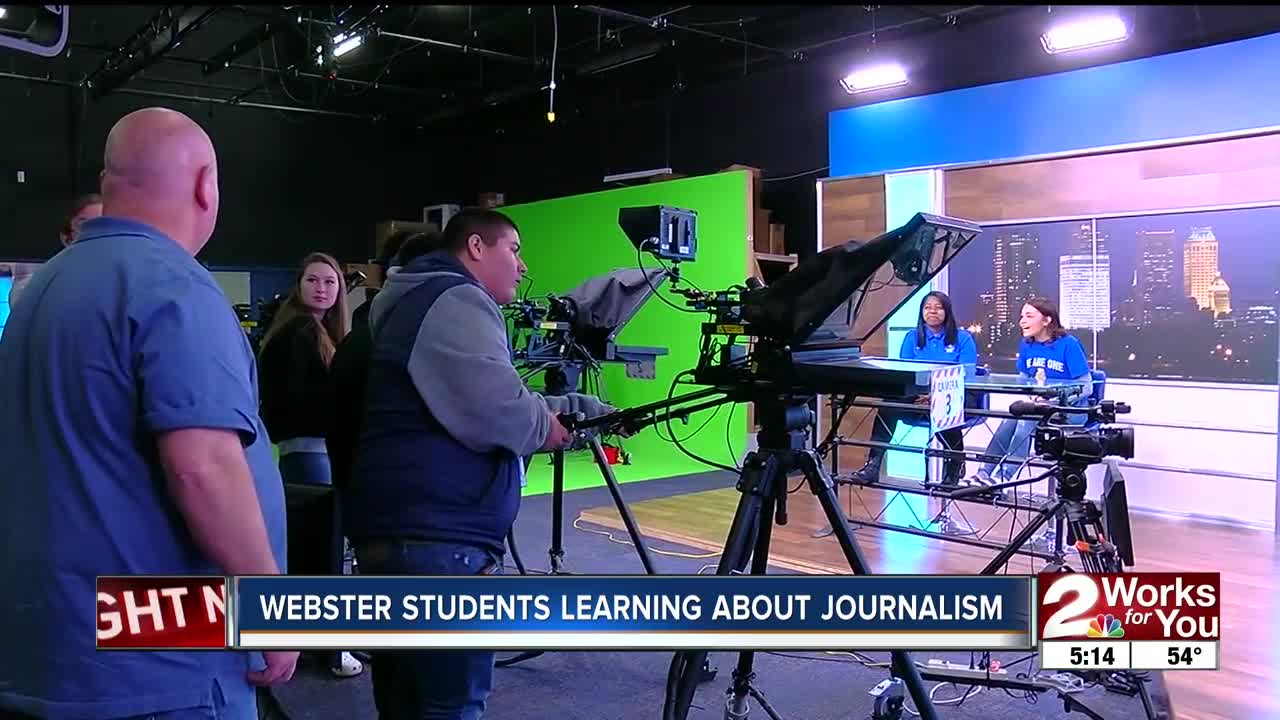 Webster Students Morning Broadcast