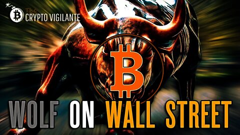 Crypto is the Wolf of Wallstreet!