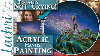 Acrylic Painting Tips & making people cry again - Lachri