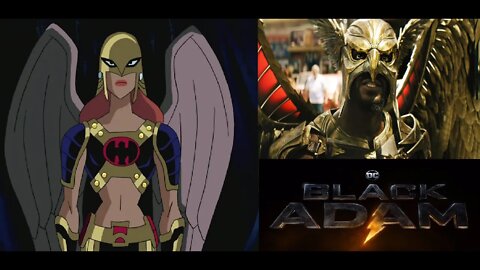 Will A Race Swapped HAWKGIRL Join The Race Swapped HAWKMAN for BLACK ADAM 2?