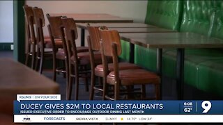 Gov. Ducey announces $2M to local restaurants