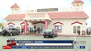 Thousands of people head to Primm to buy lottery tickets