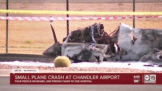 Small plane crash at Chandler Airport