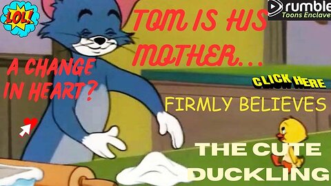 TOM Is MOM Believes The Cute Little Duckling #Short @Entertainment.