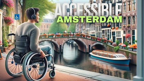 How To Explore Amsterdam : A Disabled Traveler's Guide 👨‍🦽