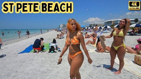 YOUNG BIKINI BABES 4K (ST PETE BEACH FLORIDA)(PLEASE LIKE SHARE COMMENT AND SUBSCRIBE TO MY CHANNEL FOR WEEKLY CASH DRAWINGS GIVEAWAY$$$)