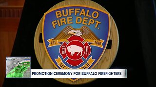 Buffalo firefighters promoted at ceremony