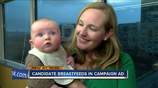 'This is real life': Wisconsin governor hopeful explains why she breastfed during ad