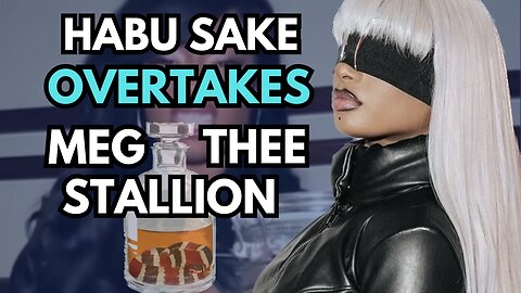 Meg Thee Stallion Tries Habu Sake In Japan
