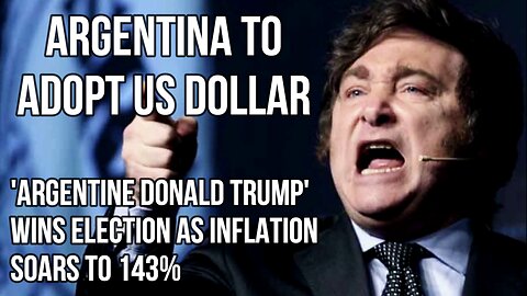 ARGENTINA Elects 'Argentine Donald Trump' Mileu, Peso Collapses, Inflation Hits 143% & Rates 133%