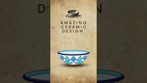 Amazing Ceramic Design☺️ #shorts #youtube video ideas #asmr