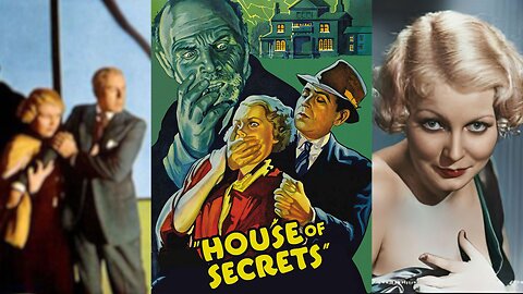 HOUSE OF SECRETS (1936) Leslie Fenton, Muriel Evans & Noel Madison | Mystery | COLORIZED