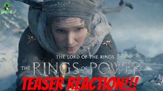 Lord Of The Rings: The Rings Of Power Reaction!!!