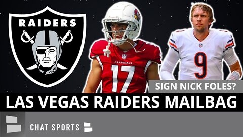 Raiders Signing QB Nick Foles This Offseason? Today's Las Vegas Raiders Mailbag
