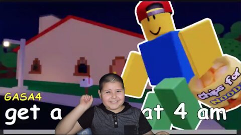 Get a Snack at 4 am | Roblox Game Review