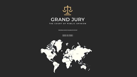 «El tribunal de la opinión pública» Inicio del ‘Gran Jurado’ contra los responsables de la pandemia Covid-19