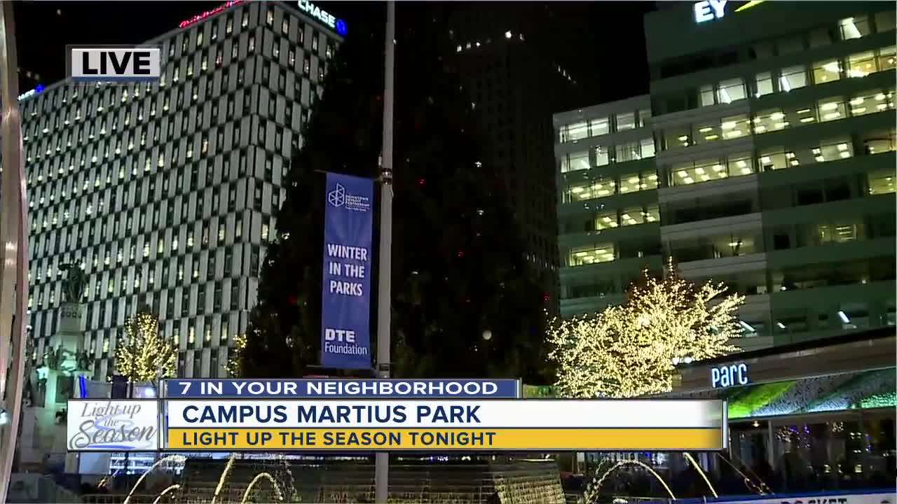 Light up the Season in Campus Martius