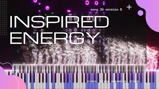 Inspired Energy (song 39B, piano, brass ensemble, drums, music)