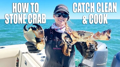 How to Catch Clean Cook Stone Crab - South Florida Crabbing