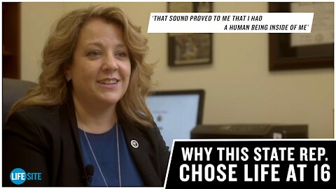 ‘That sound proved to me that I had a human being inside of me’: This State Rep. chose life at 16