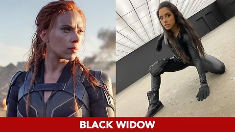 Master the Art of Stealth Fitness with This Black Widow Training Session!