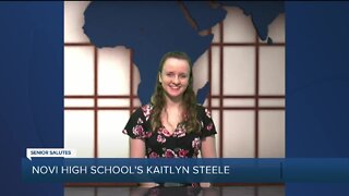 WXYZ Senior Salutes: Novi High School's Kaitlyn Steele