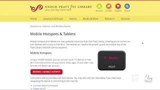 Pratt Library offering digital resources