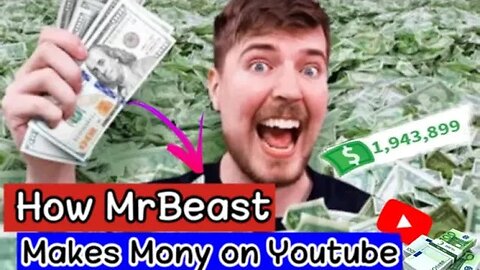 How Mrbeast Makes Mony on Youtube #mrbeast #mony