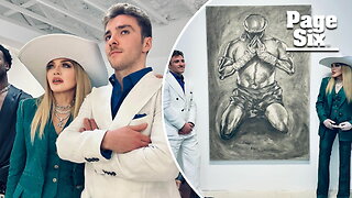 'Proud' Madonna poses for sweet family photos at son Rocco Ritchie's art show