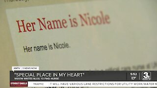 Widow writes blog to find Omaha nurse