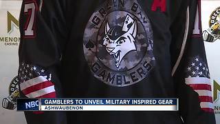 Green Bay Gamblers unveil Military Night jerseys