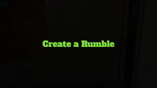 NOT BUYING IT • CREATE A RUMBLE