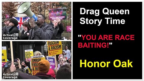 African parent protests against Drag Queen Story Time | Honor Oak