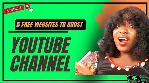 Top 5 Free Websites to Boost Your YouTube Channel's Reach| Get Views To Your Videos Organically.