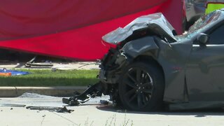 Driver accused of going 104 mph in fatal crash