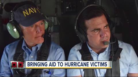 Gov. Scott returns from Puerto Rico after visit to help recovery efforts after Hurricane Maria